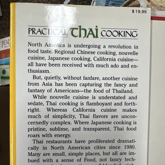 Practical Thai Cooking by Michael J. Worman and Puangkram C. Schmitz (1985,... - Picture 2 of 7